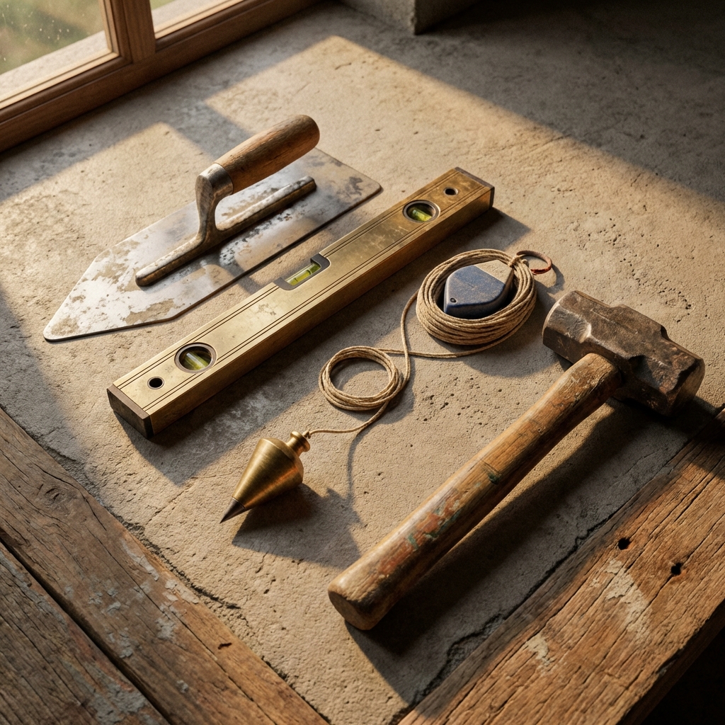 Essential Masonry Tools in Kerala: Theppukathi, Trowels & Knives