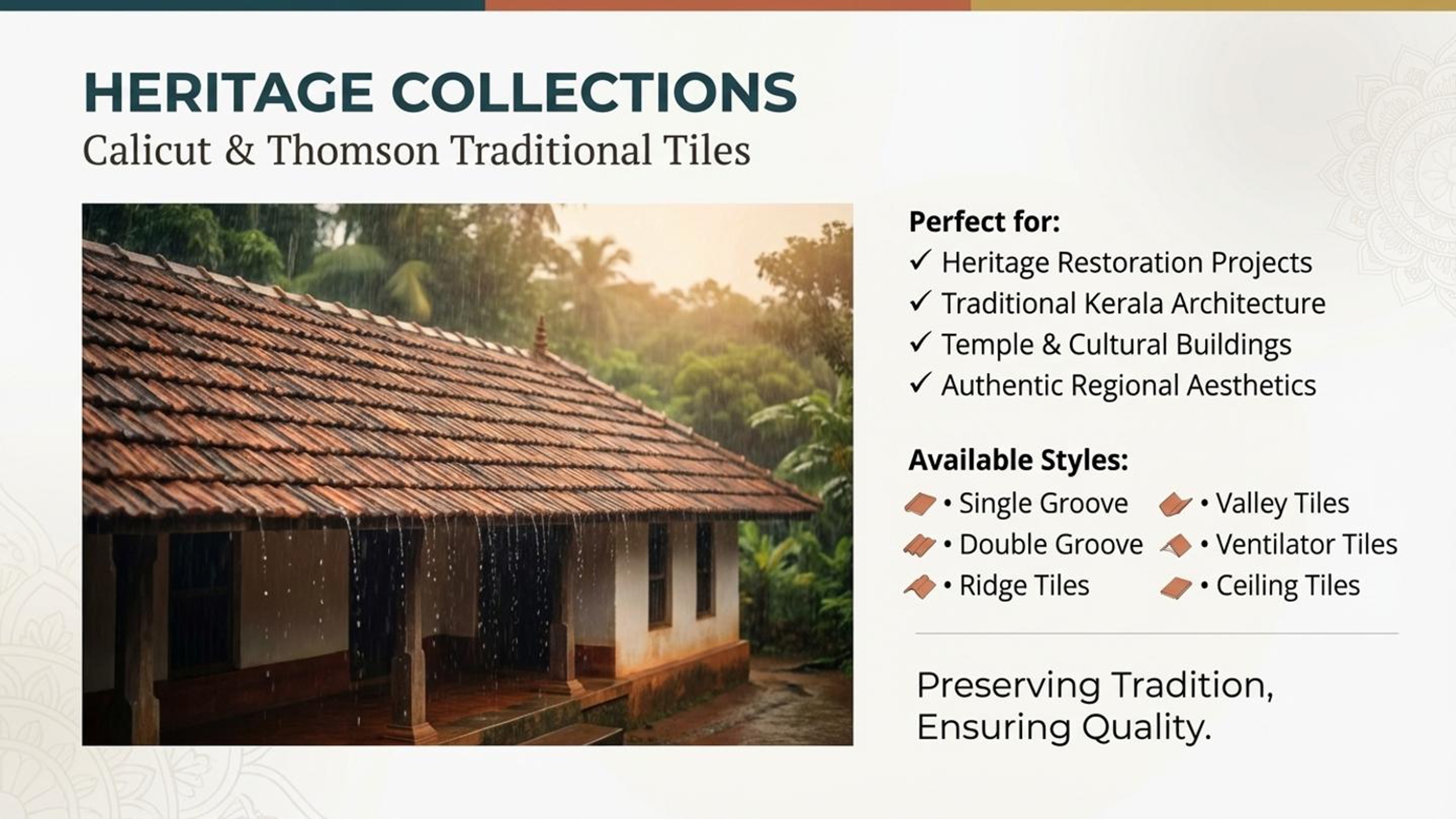 Heritage Roofing Installation